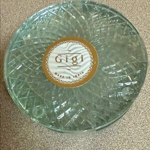 Gigi Beautiful Heavy Glass Coasters Brand New